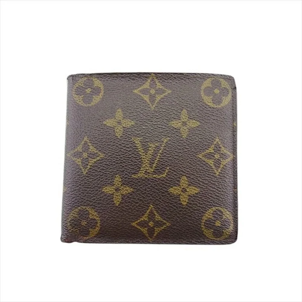 LOUIS VUITTON Bi -fold wallet USED - Picture 1 of 11